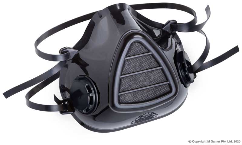 Large Respirator - Black